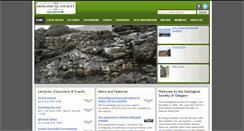 Desktop Screenshot of geologyglasgow.org.uk